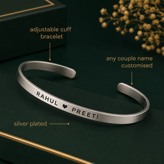 Silver Brass Western Casual Bracelet For Unisex Zwsn Elegant Plated Design Kada Stylish Daily