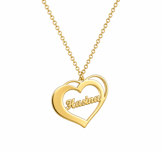 Gold Brass Ethnic Necklace For Women Asfs Elegant Plated Design Pendant Stylish Daily Wear