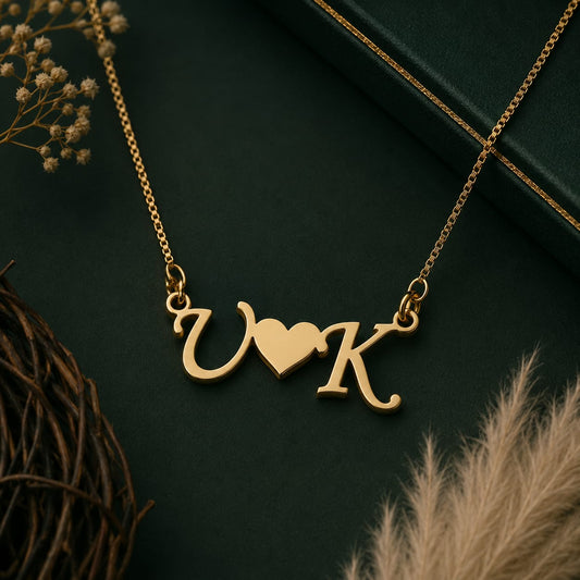 Gold Brass Necklace For Women Arqh Elegant Plated Design Pendant Stylish Daily Wear Gift
