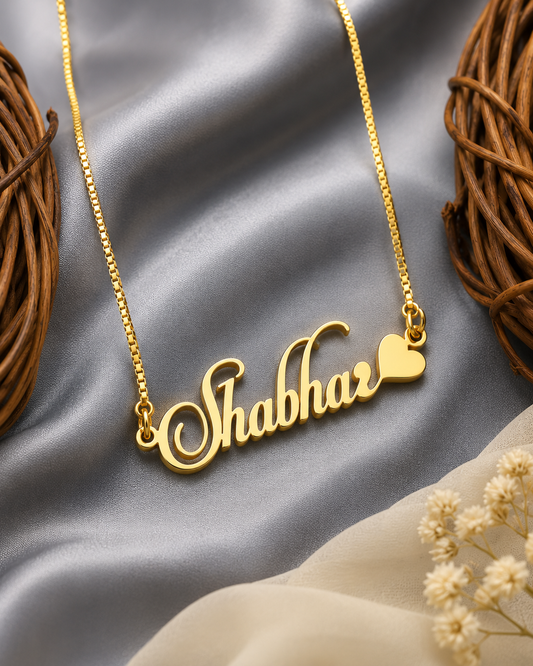 Gold Brass Ethnic Casual Necklace For Women Aunbjg Elegant Plated Design Pendant Stylish Daily