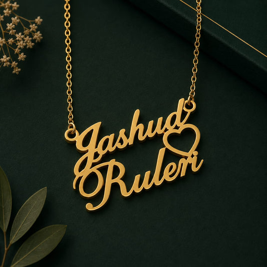 Gold Brass Ethnic Necklace For Women Arq Elegant Plated Design Pendant Stylish Daily Wear