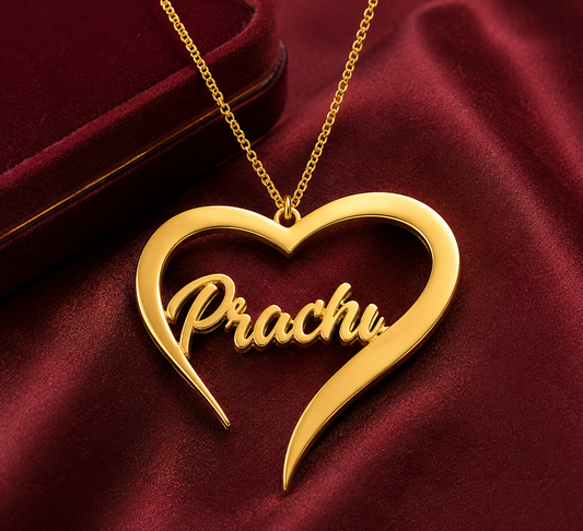 Gold Brass Necklace For Women Argal Elegant Plated Design Pendant Stylish Daily Wear Gift