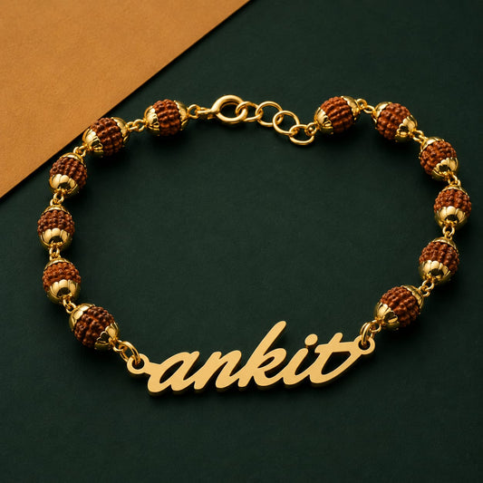 Gold Brass Western Casual Bracelet For Unisex Elegant Plated Design Kada Stylish Daily Wear
