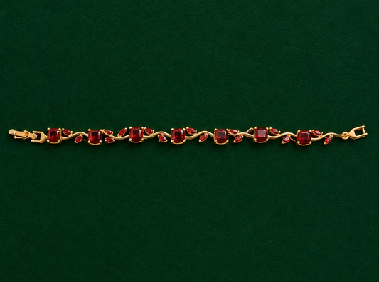 Women Designer Gold Plated Bracelet | Stylish Fashion Jewellery Bracelet for Women and Girls
