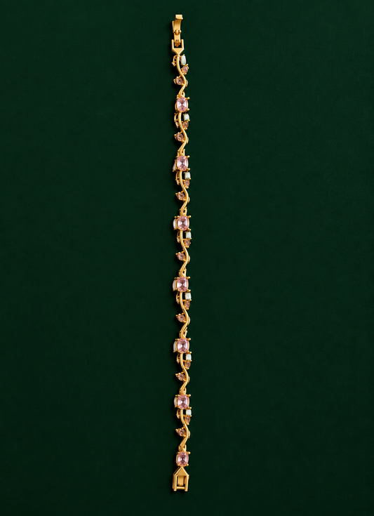 Women Designer Gold Plated Bracelet | Stylish Fashion Jewellery Bracelet for Women and Girls