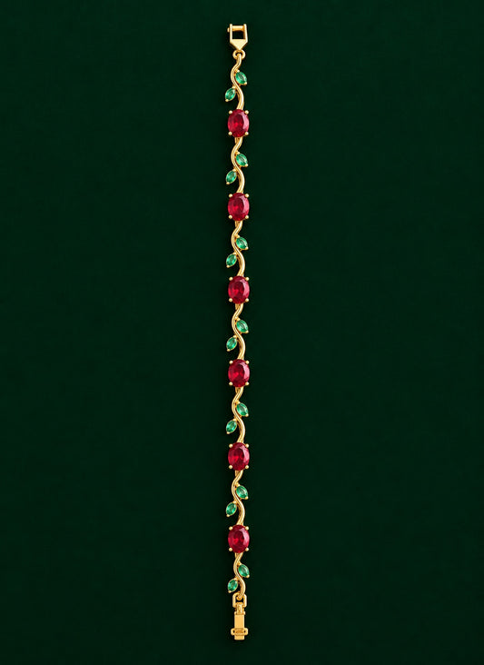 Women Designer Gold Plated Bracelet | Stylish Fashion Jewellery Bracelet for Women and Girls