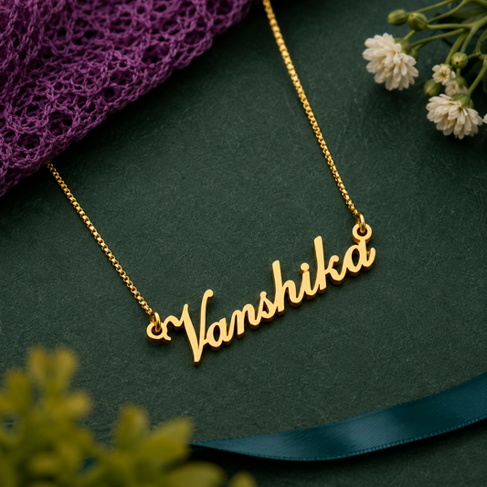 Gold Brass Necklace For Women Arh Elegant Plated Design Pendant Stylish Daily Wear Gift