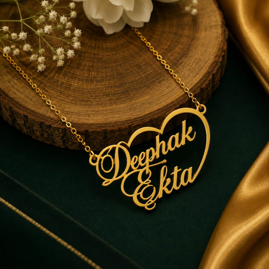 Gold Brass Ethnic Necklace For Women Rkh Elegant Plated Design Pendant Stylish Daily Wear