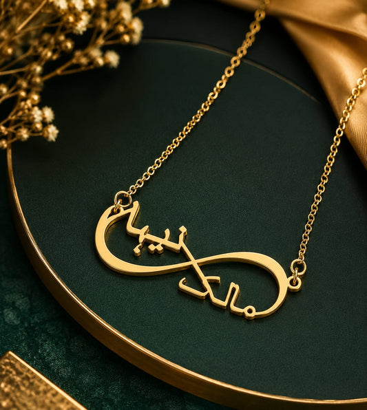 Gold Brass Ethnic Necklace For Women Aumnbd Elegant Plated Design Pendant Stylish Daily Wear