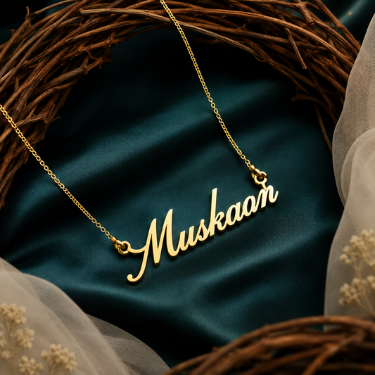Gold Brass Ethnic Casual Necklace For Women Asxbnv Elegant Plated Design Pendant Stylish Daily