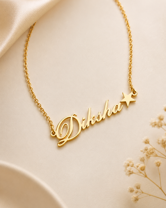 Gold Brass Necklace For Women Hot Elegant Plated Design Pendant Stylish Daily Wear Gift